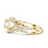 Gold Pendant 19-120030L, Yellow Gold, view 3