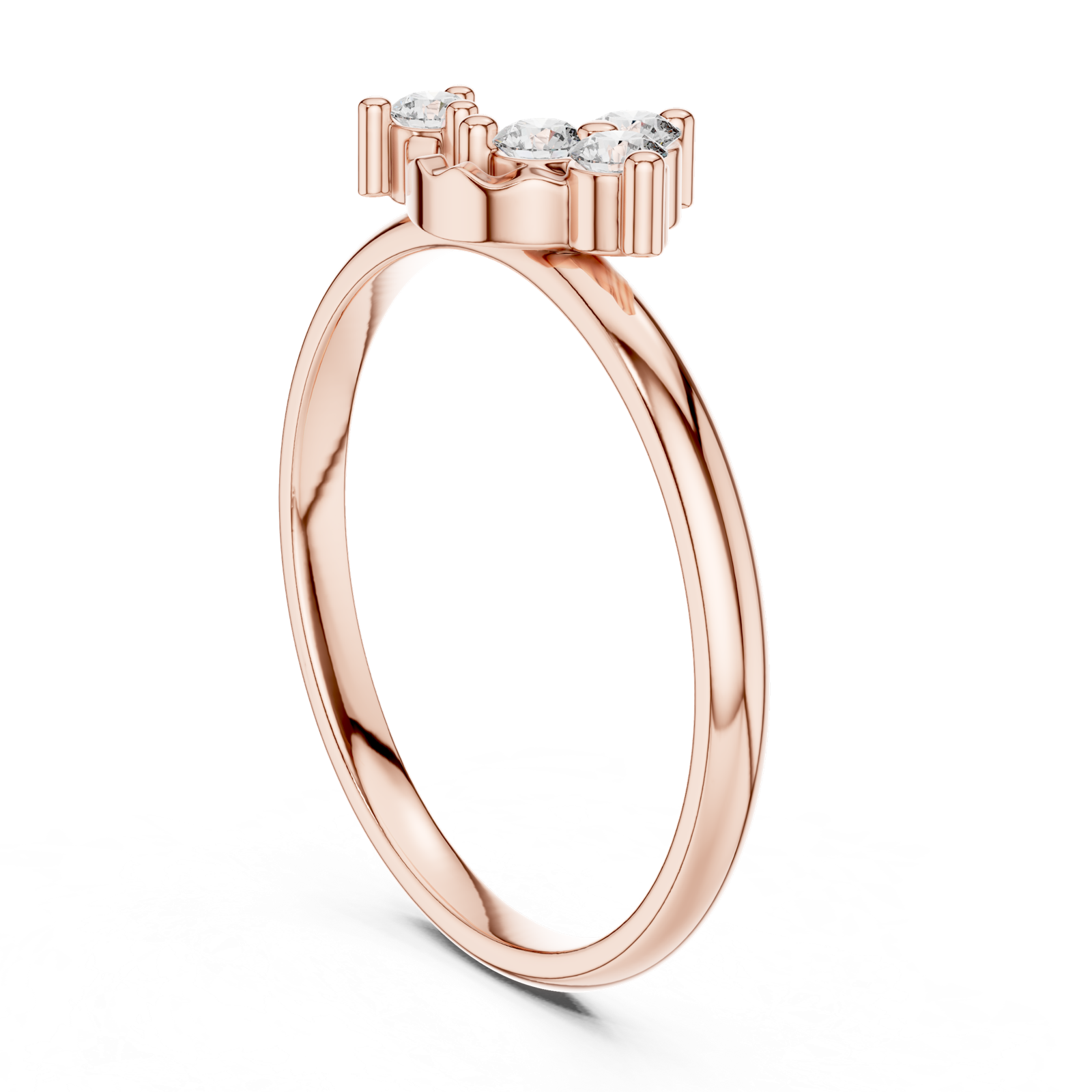 Gold Ring 1 (451), Rose Gold