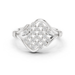 Gold Ring DDLR-760, White Gold
