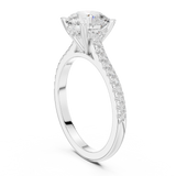 Gold Ring DDLR-1003, White Gold
