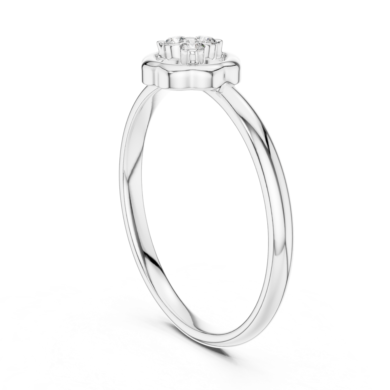 Gold Ring 1 (403), White Gold
