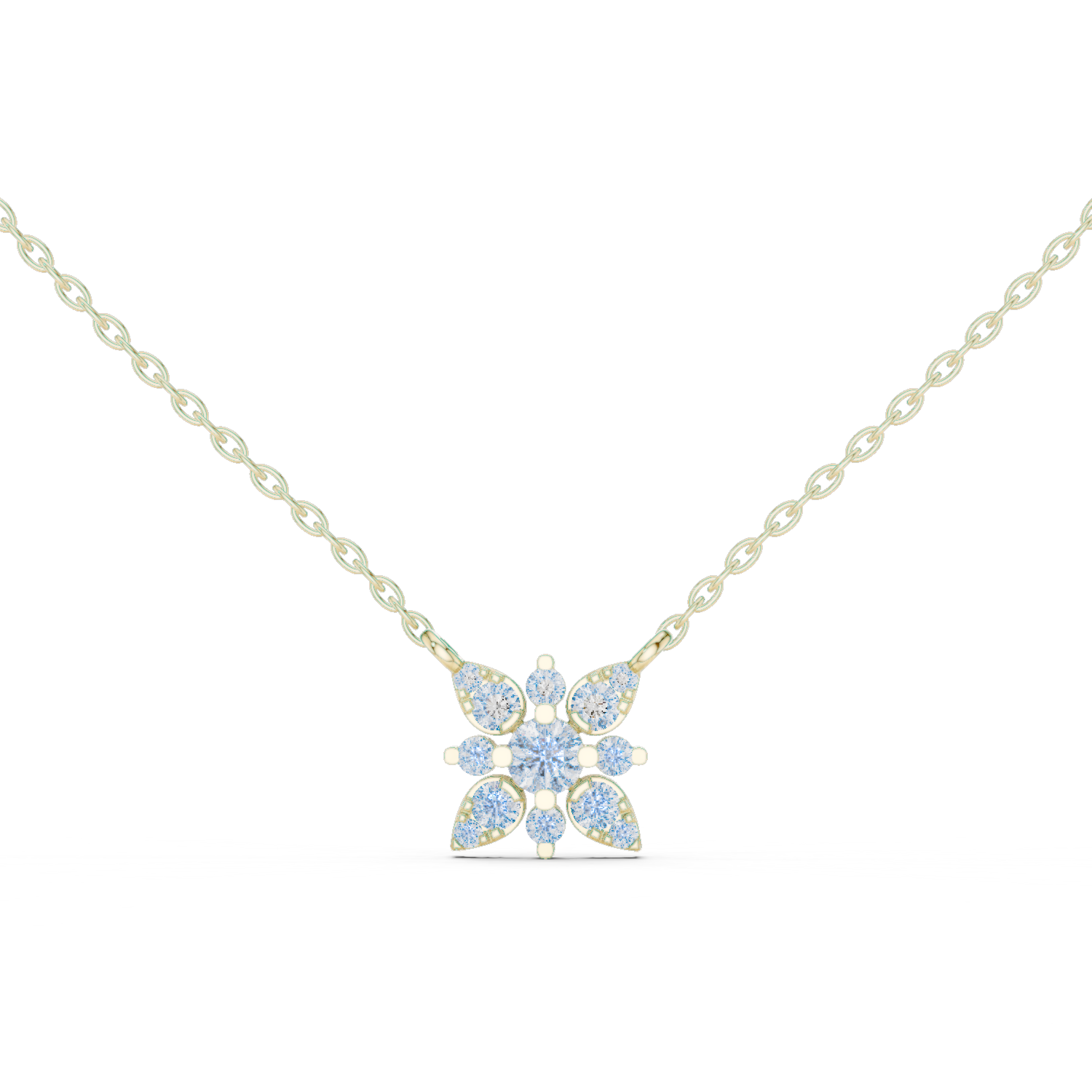 Gold Pendant GPD-0015, Yellow Gold