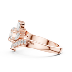 Gold Ring DDLR-436, Rose Gold, view 3