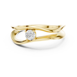 Gold Ring SBWR(66), Yellow Gold, view 4
