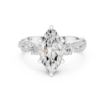 Gold Ring DDLR-1035, White Gold