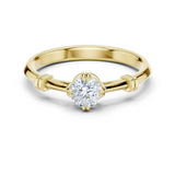 Gold Ring DDLR-796, Yellow Gold