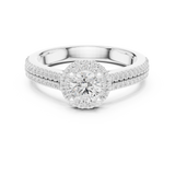 Gold Ring LR-0234, White Gold