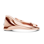 Gold Jewelry L36-4, Princess center stone, Rose Gold, view 3