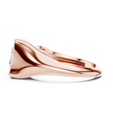 Gold Jewelry L36-4, Princess center stone, Rose Gold, view 3