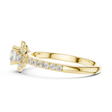 Gold Ring LR-0289, Yellow Gold, view 3