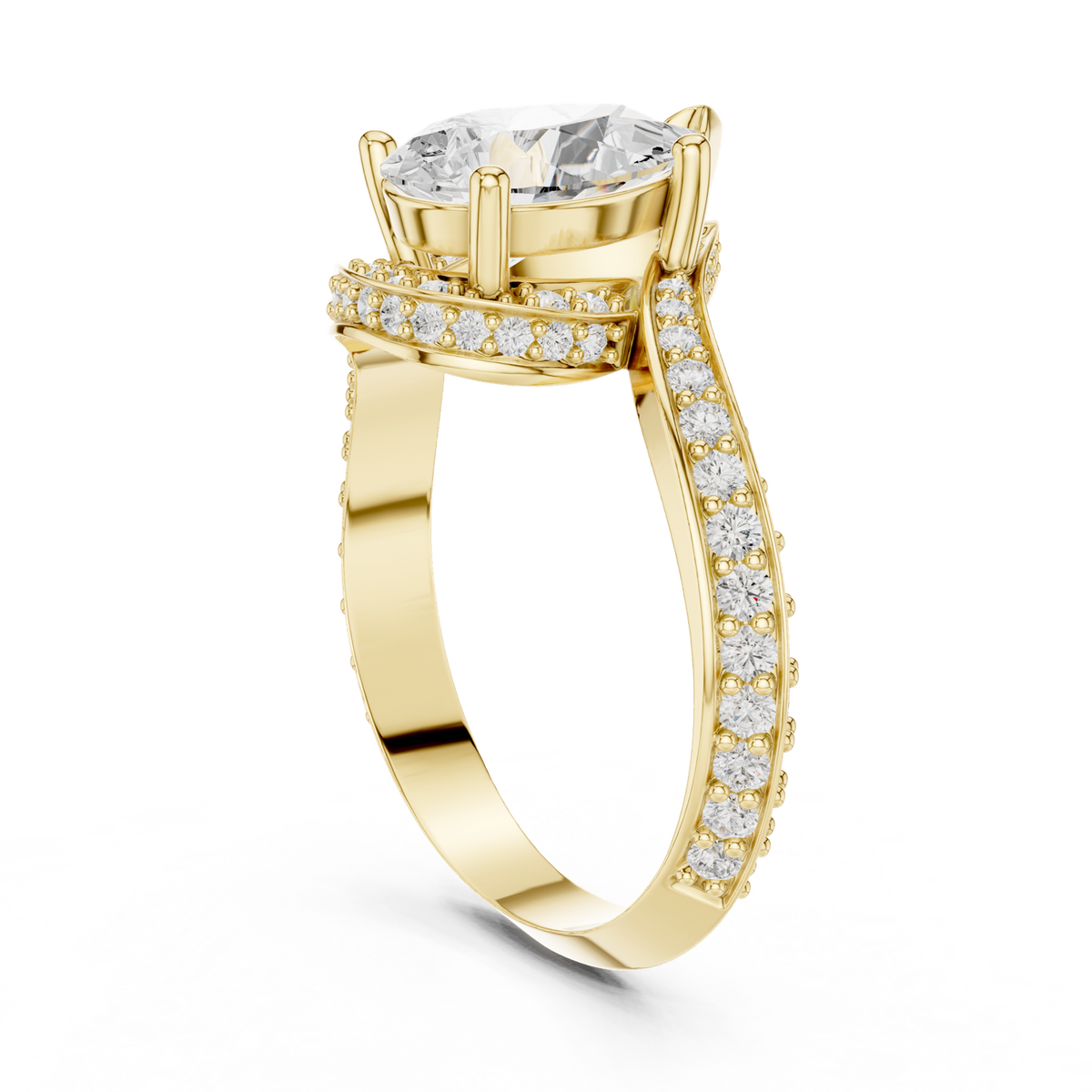 Gold Ring SBWR(15), Yellow Gold, view 1