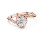 Gold Ring LR-0279, Rose Gold