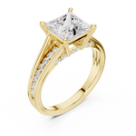 Gold Ring DDLR-997, Yellow Gold, view 2