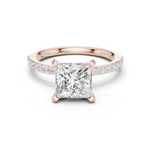 Gold Ring DDLR-890, Rose Gold