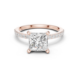 Gold Ring DDLR-890, Rose Gold