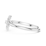 Gold Ring 1 (418), White Gold, view 3