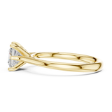 Gold Ring DDLR-798, Yellow Gold, view 3