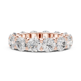 Gold Ring DDLR-662, Rose Gold, view 3