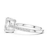 Gold Ring DDLR-879, White Gold, view 3