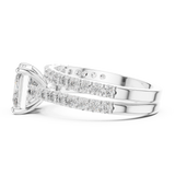 Gold Ring DDLR-010, White Gold, view 3