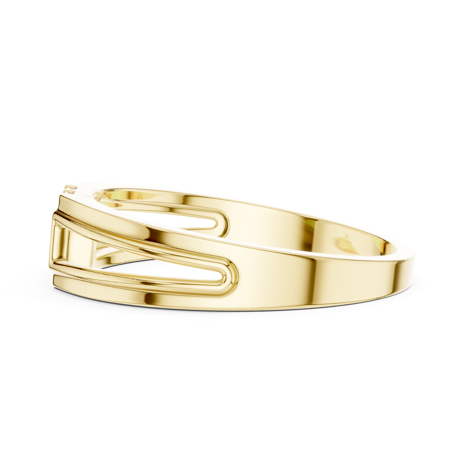 Gold Ring DR-6265, Yellow Gold, view 3