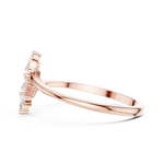 Gold Ring HLR-236, Rose Gold, view 3