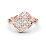 Gold Ring DDLR-760, Rose Gold