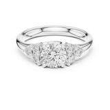Gold Ring DDLR-678, White Gold, view 4