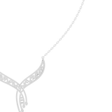 Gold Necklace SBWN (51), White Gold, view 3