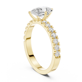 Gold Ring DDLR-1082, Yellow Gold, view 1