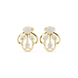Gold Earrings 9-10010PE, Yellow Gold