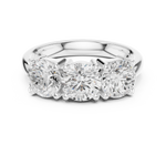 Gold Ring DDLR-613, White Gold