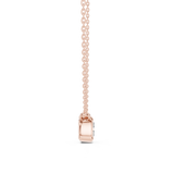 Gold Jewelry, Cushion center stone, Rose Gold, view 3