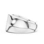 Gold Ring SBMR(40), White Gold, view 3
