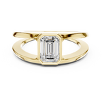 Gold Ring SBMR(42), Yellow Gold, view 4