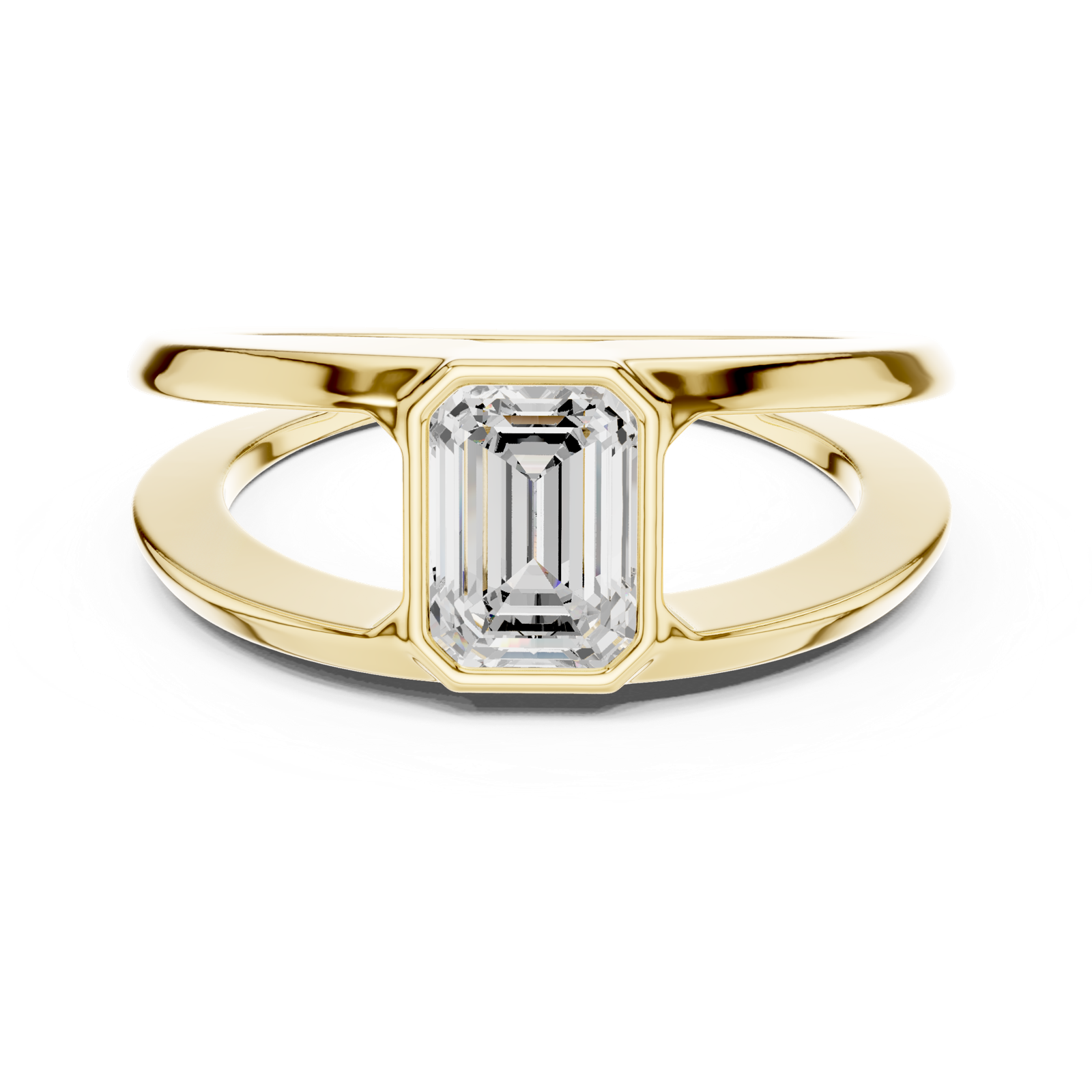 Gold Ring SBMR(42), Yellow Gold, view 4