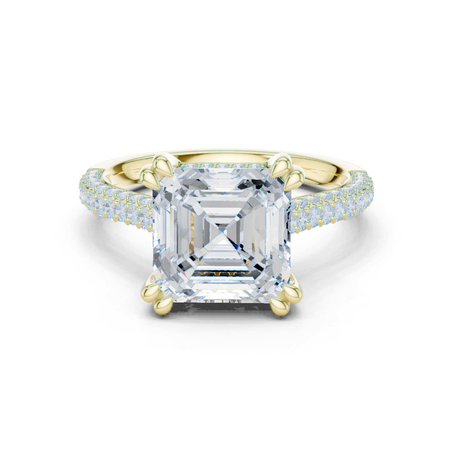 Gold Ring DDLR-952, Yellow Gold