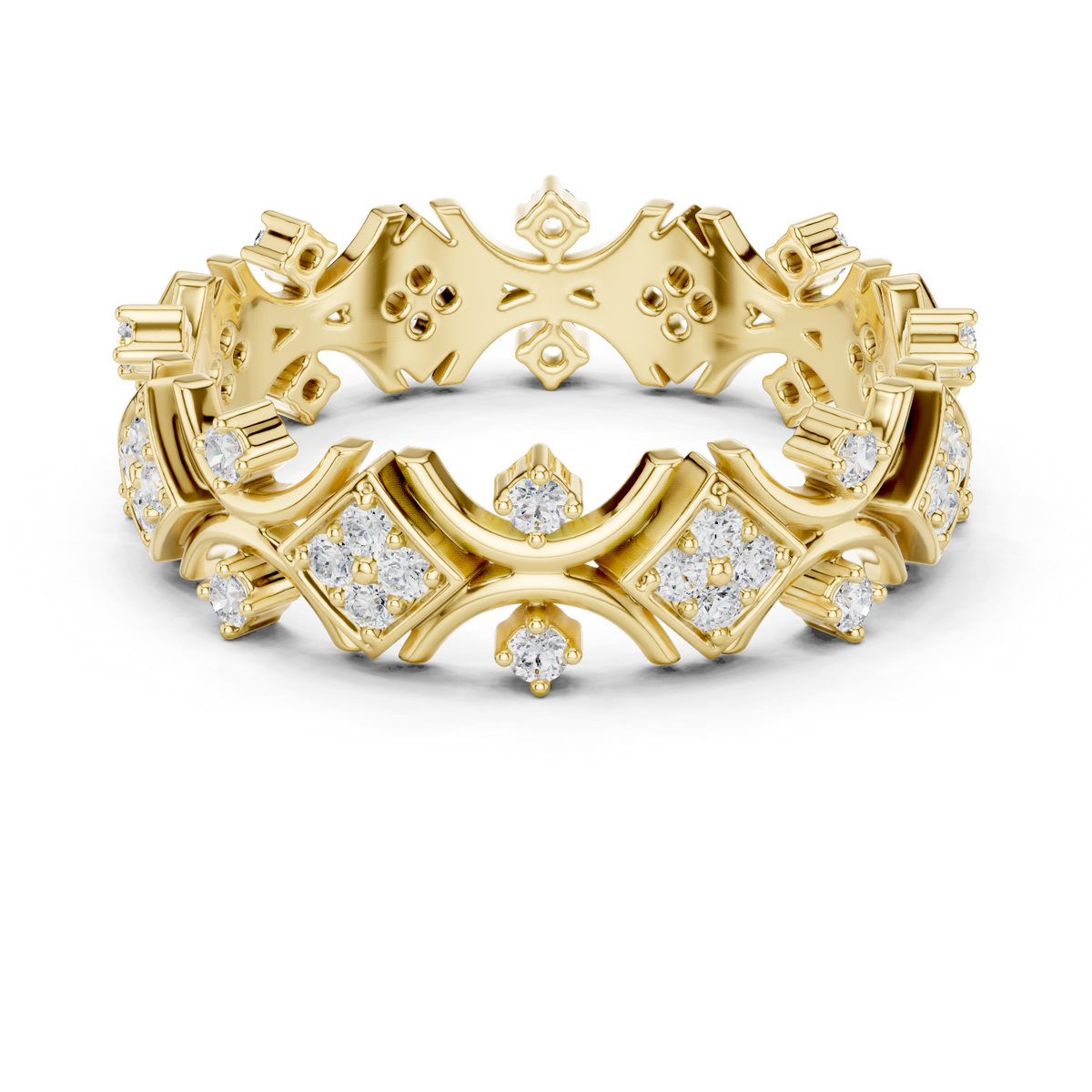 Gold Ring R38, Yellow Gold