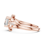 Gold Ring DDLR-505, Rose Gold, view 3