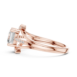 Gold Ring DDLR-505, Rose Gold, view 3