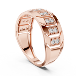 Gold Ring LR-01 (17), Rose Gold