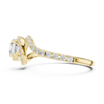 Gold Ring LR-0325, Yellow Gold, view 3