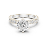 Gold Ring DDLR-751, White Gold