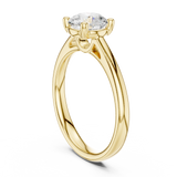 Gold Ring DDLR-630, Yellow Gold