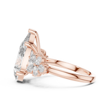Gold Pendant 9-10024L_37, Rose Gold, view 3