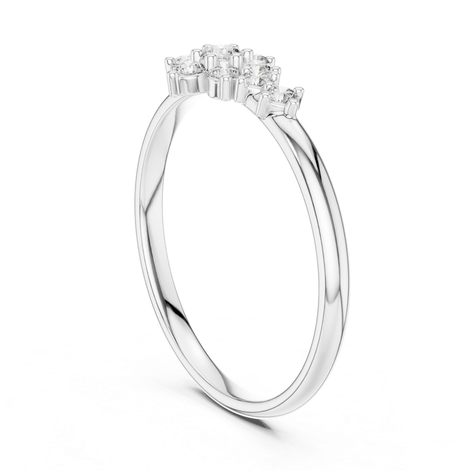 Gold Ring 1 (351), White Gold