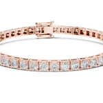 Gold Bracelet FBR0029-4 (1), Rose Gold, view 4