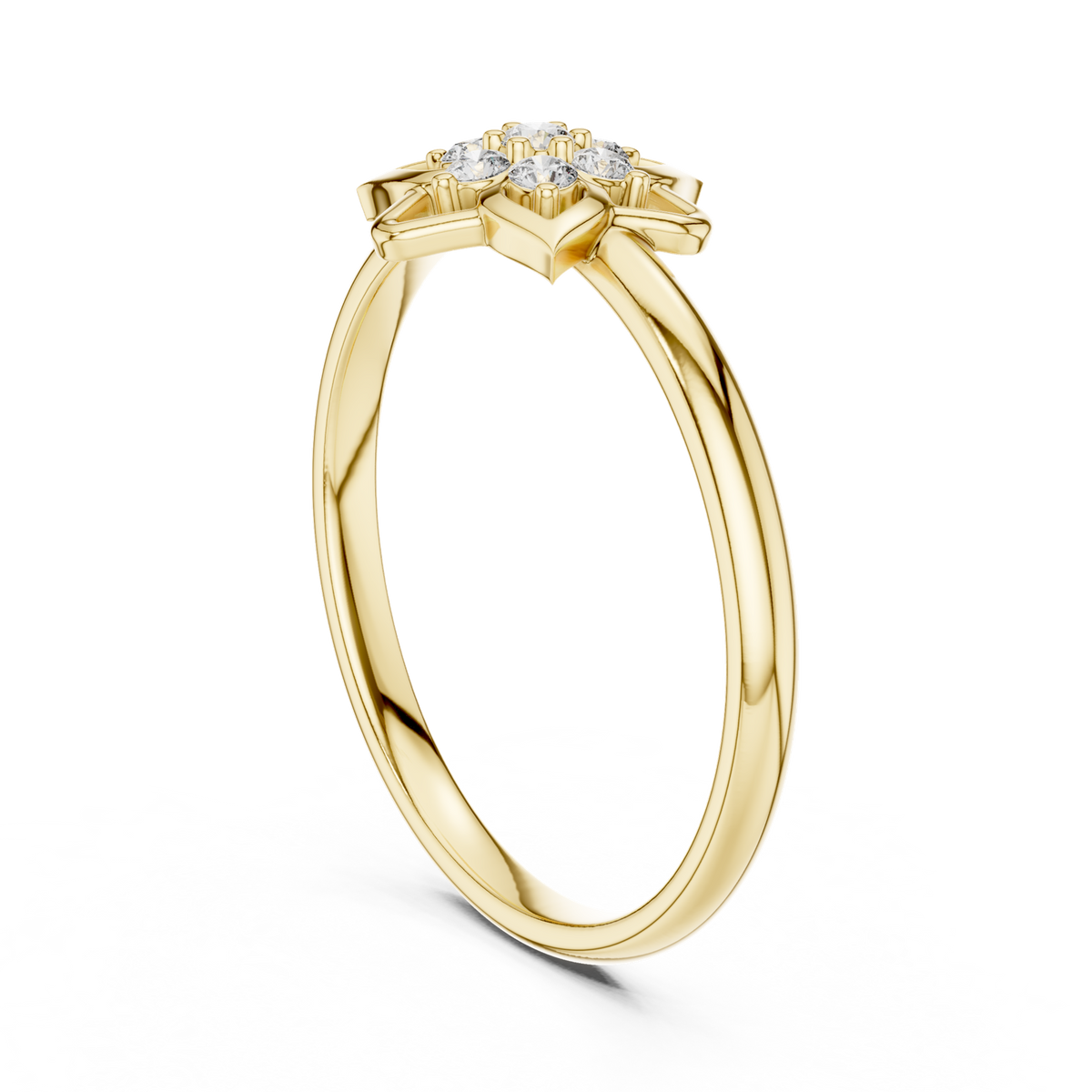 Gold Ring 1 (280), Yellow Gold, view 1