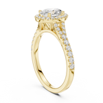 Gold Ring DDLR-910, Yellow Gold, view 1