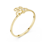 Gold Ring 1 (230), Yellow Gold, view 2